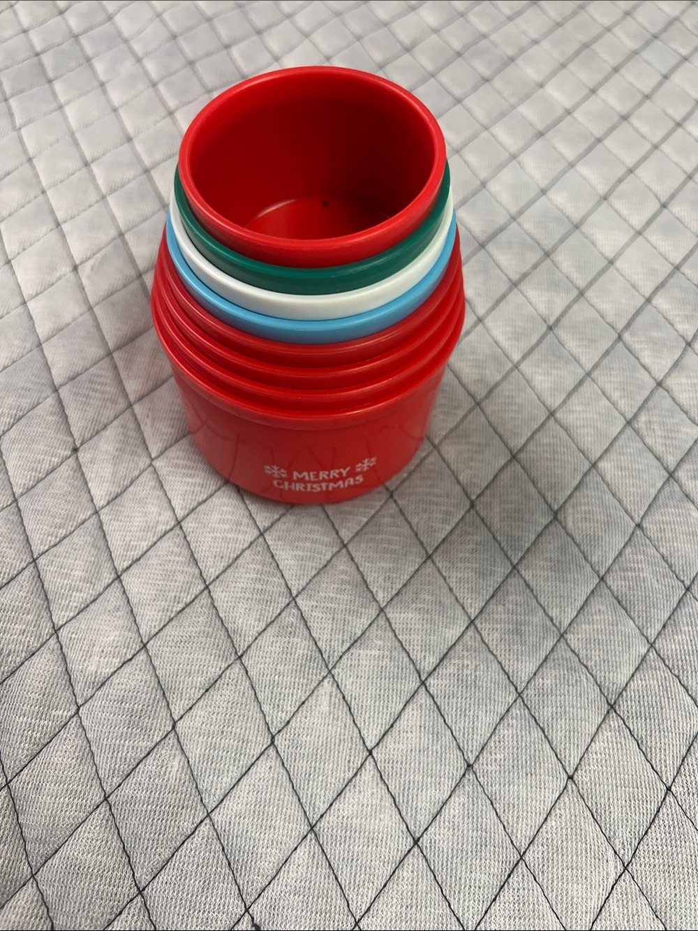 Red Stacking Cups Set for Kids - Learning & Play